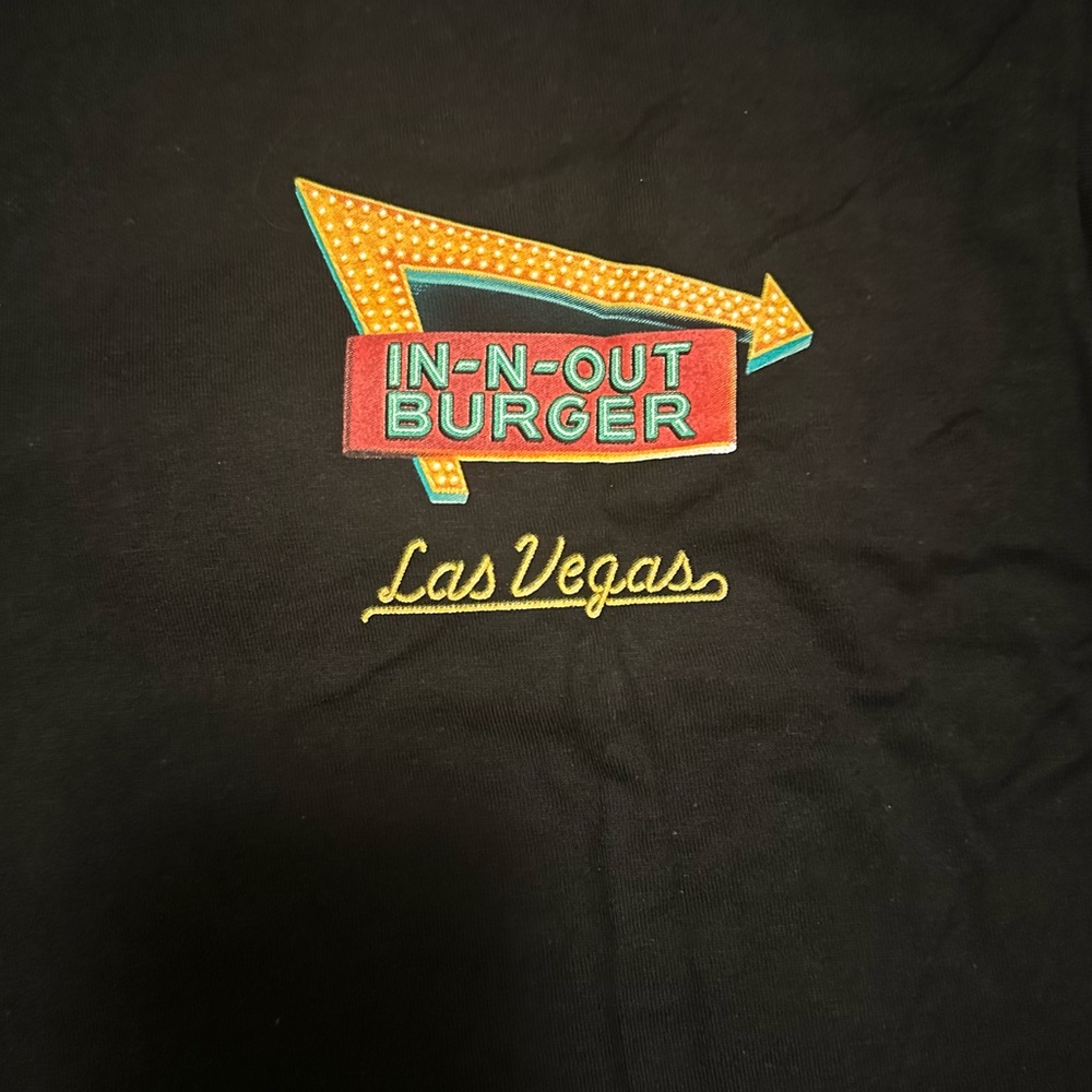 In n out Las Vegas men long sleeve